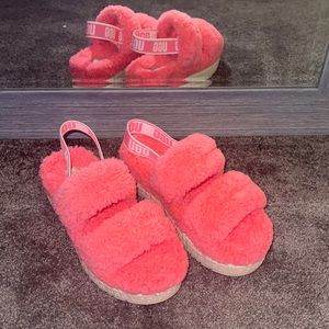 Oh Fluffita Ugg Platforms - Pink